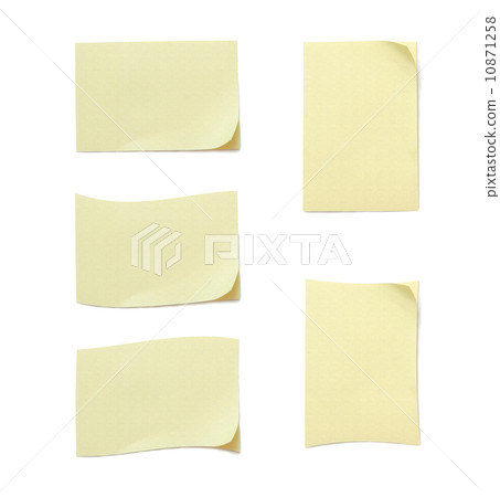 Isolated five of paper note Isolated five of paper note 10871258