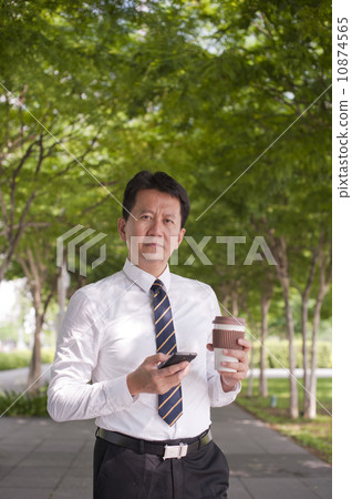 Middle Age Man 10874565