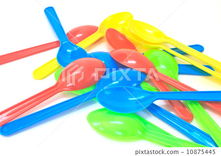 Colorful Spoon plastic Colorful Spoon plastic 10875445