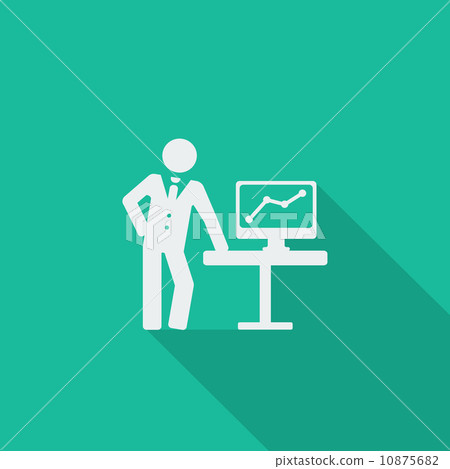 Business Flat Icon Business Flat Icon 10875682