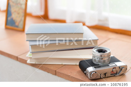 Camera and book Camera and book 10876195