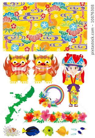 Okinawa material 10876308