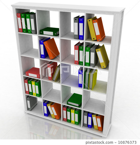 office closet, isolated on a white background 10876373