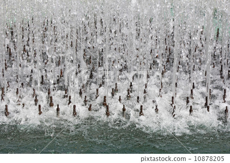 Water stream splashing 10878205