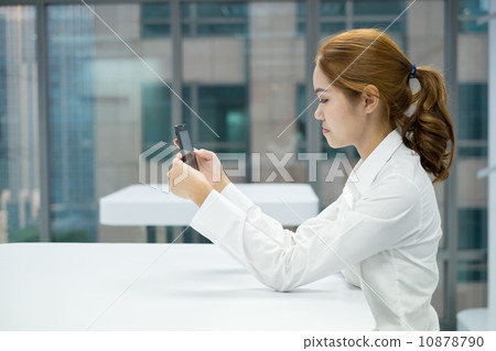Thai Business Woman in Office Thai Business Woman in Office 10878790