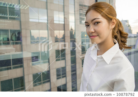 Thai Business Woman in Office Thai Business Woman in Office 10878792