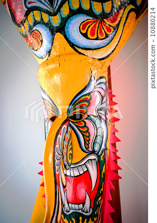 Colorful Ghost mask 10880214