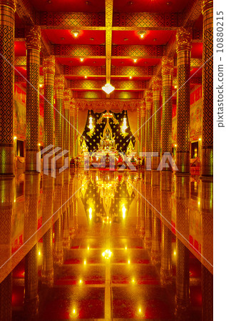 Golden Buddha Image and Temple Golden Buddha Image and Temple 10880215