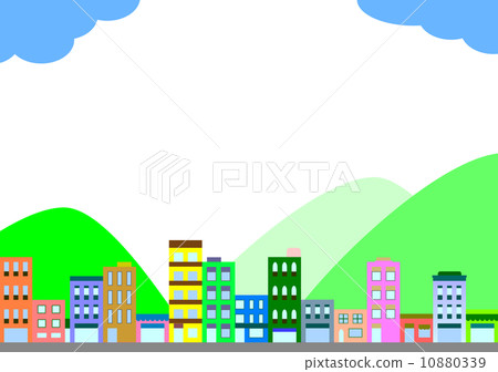 城市景觀圖 城市景觀圖 10880339