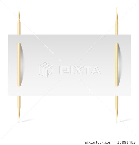 White paper on toothpicks White paper on toothpicks 10881492