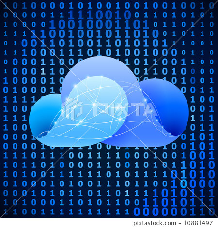 Cloud computing sign Cloud computing sign 10881497
