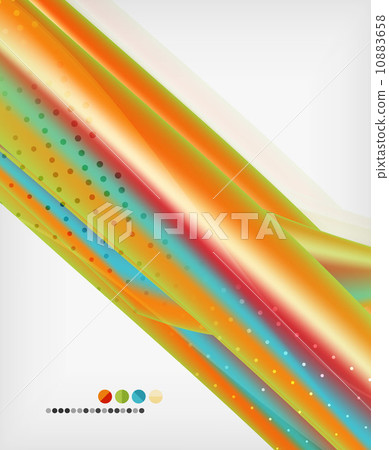 Orange straight lines geometric background 10883658