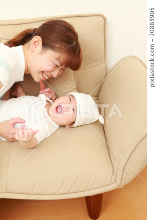 Mom and baby Mom and baby 10883905