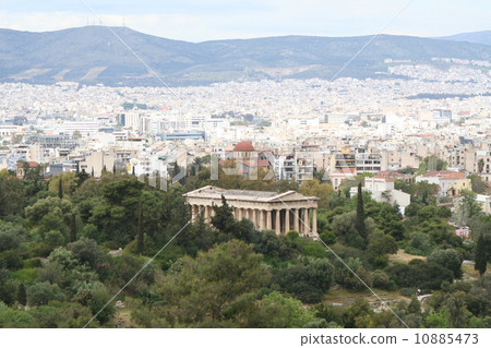 古代集市和雅典的城市景觀 10885473