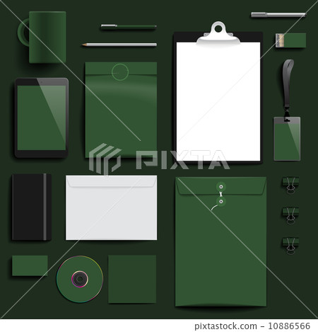 Corporate identity template Corporate identity template 10886566