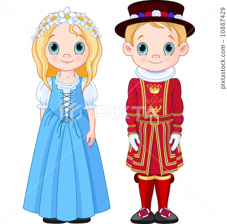 UK Boy and Girl 10887429