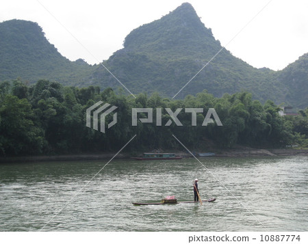 China Guilin Li River descent China Guilin Li River descent 10887774