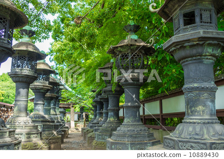 Ueno Toshogu Shrine Copper Lantern 10889430