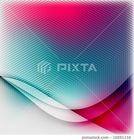 Textured blurred color wave background 10891138