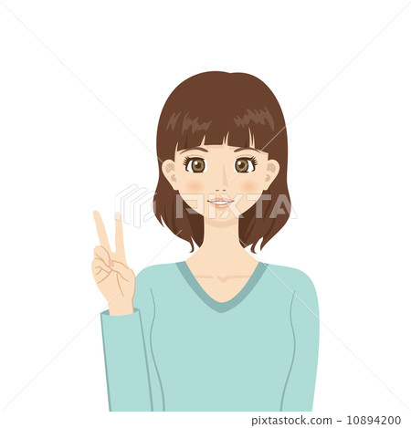 Young lady (gesture series) Young lady (gesture series) 10894200