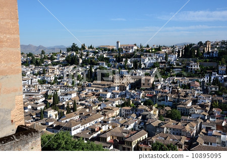 Alhambra的Albayzin區 Alhambra的Albayzin區 10895095