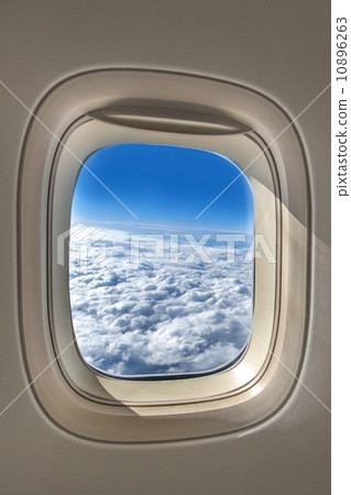 Window of airliner 10896263