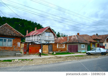 Northern village of Romania 10896316