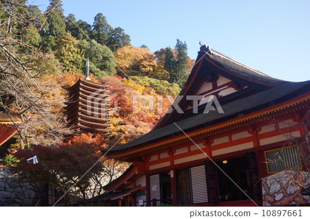 Shishiyama Shrine Shinto shrine and ten story pagoda 10897661