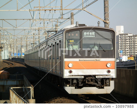 Musashino line 205 Maihama station 10897988