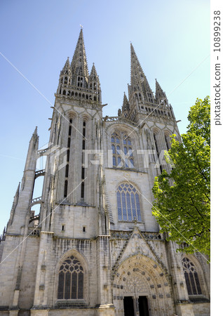 Cathedral of Quimper. France 10899238