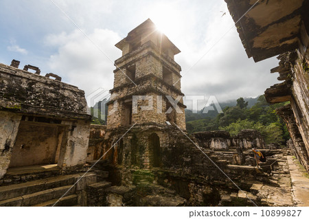 Pyramid in Mexico 10899827