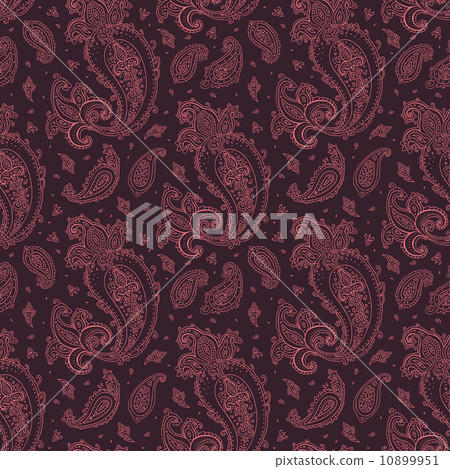 Seamless Paisley background. Seamless Paisley background. 10899951