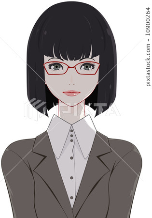 Female facial backlight Female facial backlight 10900264