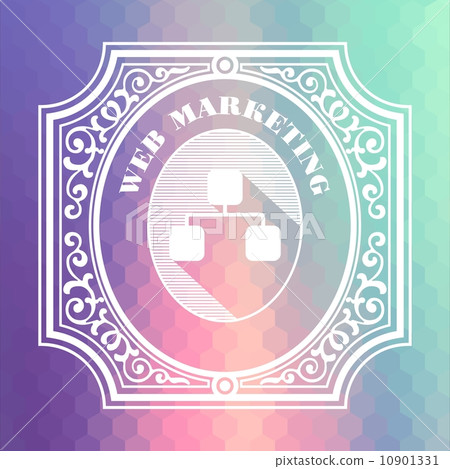 Web Marketing. Pastels Vintage Design Concept. 10901331