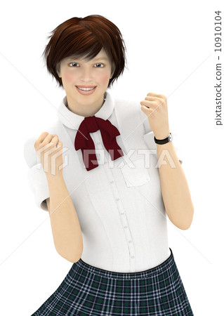 Girls posing for a girls high school student with a nice look Background transparent png illustration material Girls posing for a girls high school student with a nice look Background transparent png illustration material 10910104