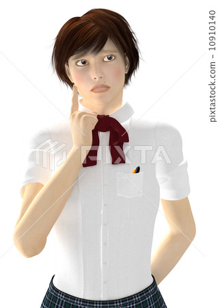 有窘迫面部表情的女學生綜合性背景透明png例證材料 有窘迫面部表情的女學生綜合性背景透明png例證材料 10910140