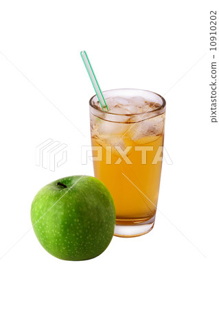 juice and an apple juice and an apple 10910202
