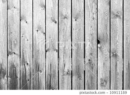 Background texture of old white wooden lining boards wall 10911189