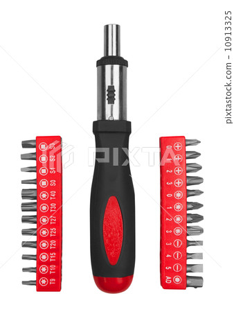 Screwdriver on white Screwdriver on white 10913325