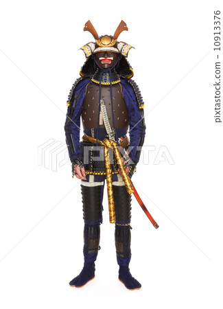 Samurai in armor 10913376