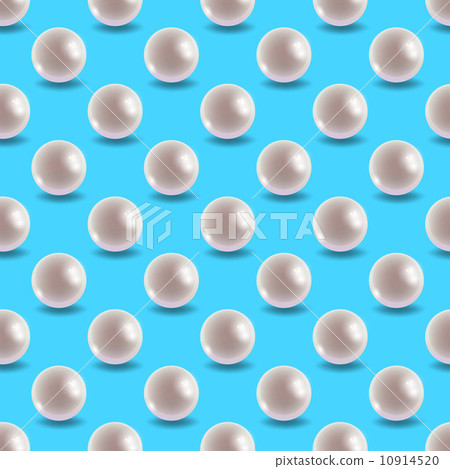 Vector pearl tile, seamless pattern 10914520