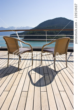 Alaska - Relaxing On The Deck 10914687