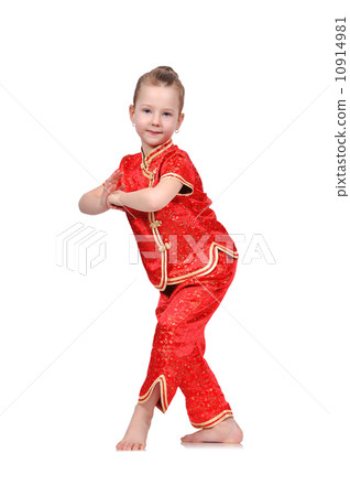 girl in Chinese dress girl in Chinese dress 10914981
