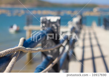 picture of mooring rope. 10917690