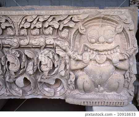 Pomegranate ruins lintel stone 10918633