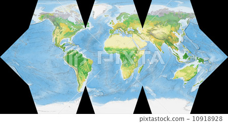 世界植被地圖 10918928