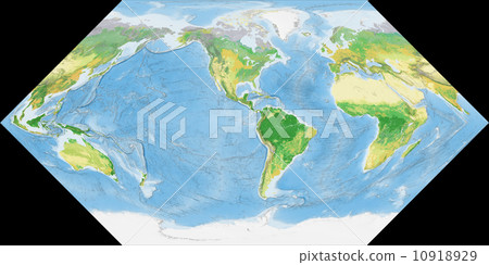 世界植被地圖 10918929