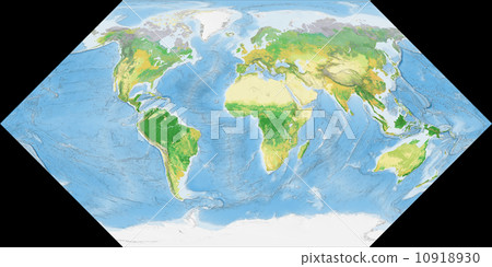 世界植被地圖 10918930
