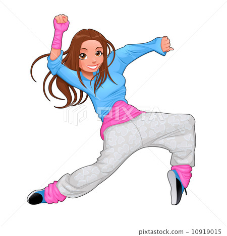 Funny breakdancer. 10919015