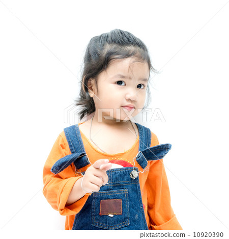 Asia kid girl Asia kid girl 10920390